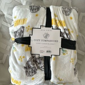 Havanese dog soft Queen Blanket 90 X 90 inches NEW Cozy Companions